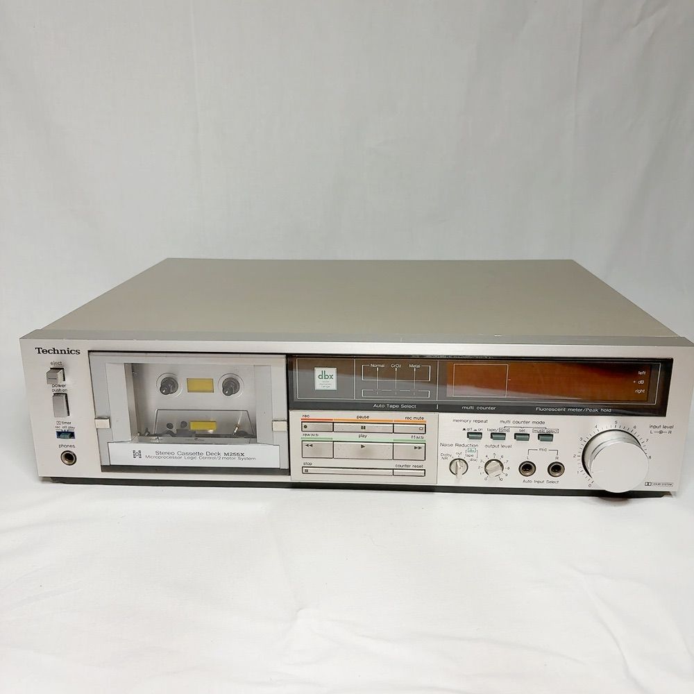 Technics RS-M255X カセットデッキ オーディオ vintage 90s レトロ