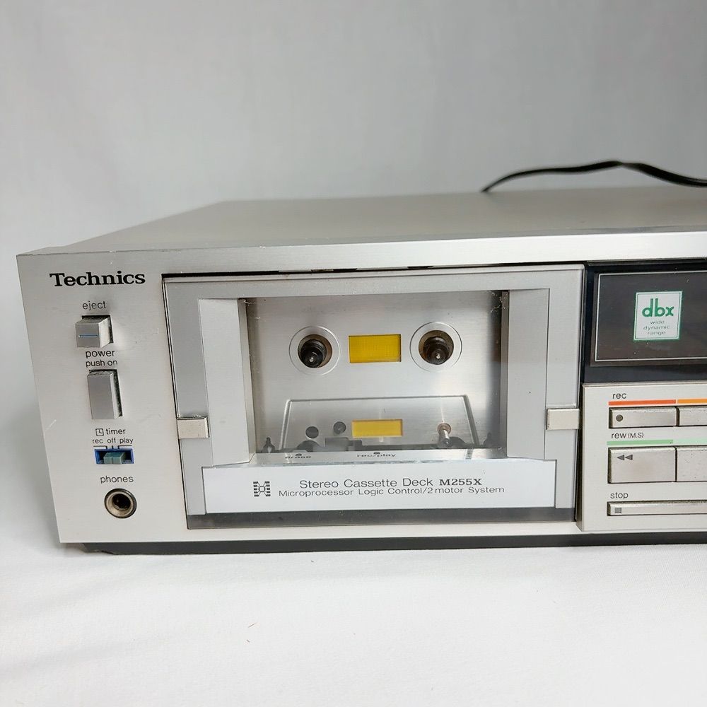 Technics RS-M255X カセットデッキ オーディオ vintage 90s レトロ