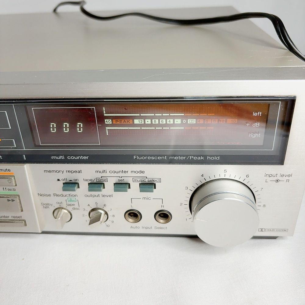 Technics RS-M255X カセットデッキ オーディオ vintage 90s レトロ