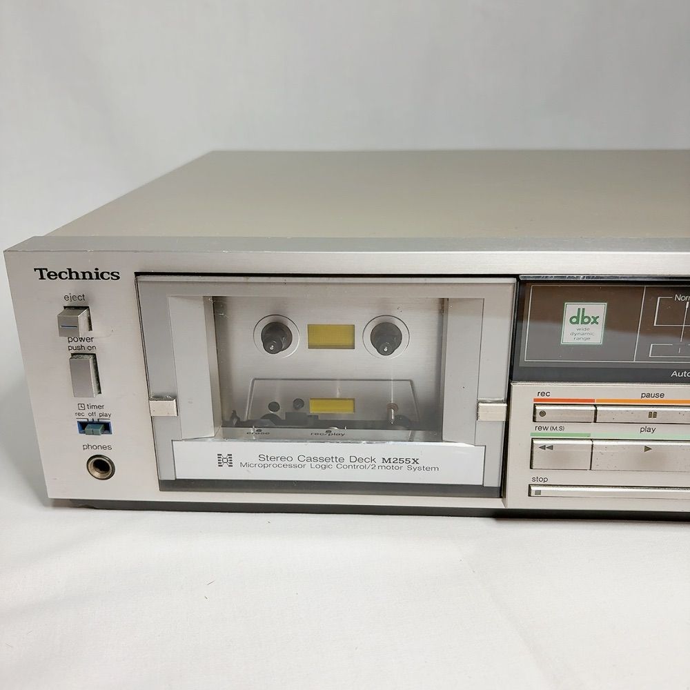 Technics RS-M255X カセットデッキ オーディオ vintage 90s レトロ