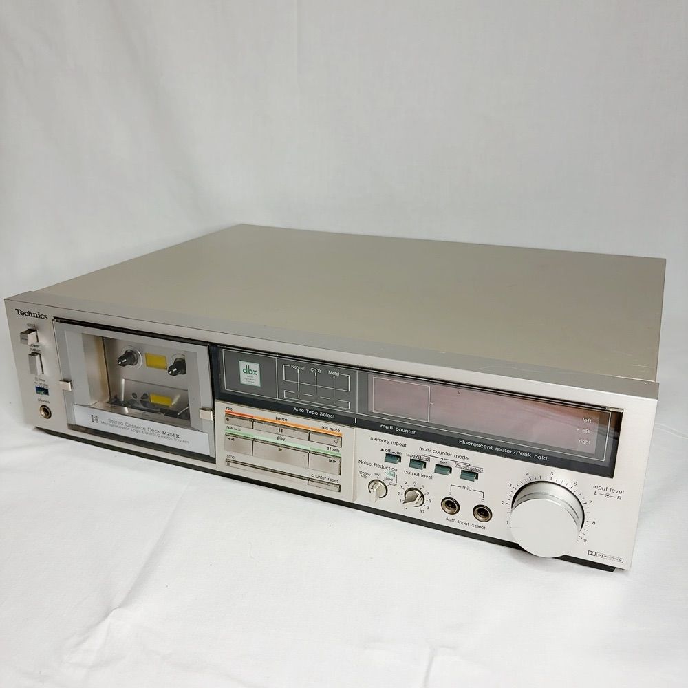 Technics　カセットデッキ　RS-M255X Technics RS-M255X カセットデッキ オーディオ vintage 90s レトロ