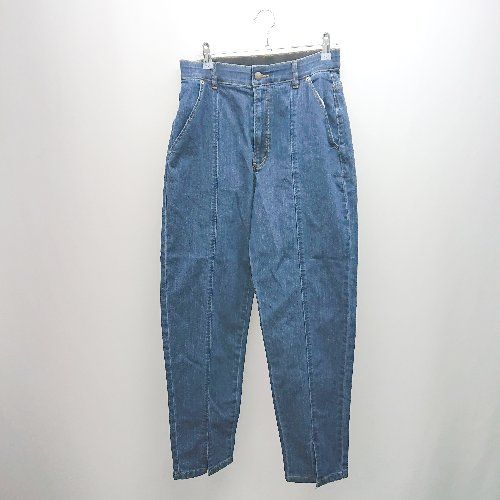 ◇ EMMA CLOTHES エマクローズ デニム ウエストゴム シンプル ロングパンツ サイズL ブルー系 レディース E 【1307260065114】