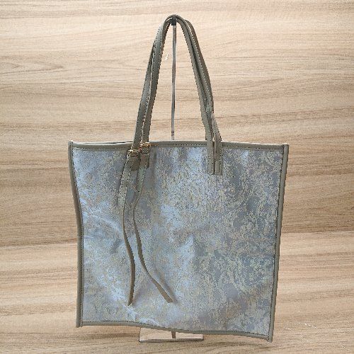 ◇ ITEMS URBAN RESEARCH トート 肩掛け スクエア 総柄 カジュアル お出かけ バッグ ベージュ レディース E 【1308160062401】