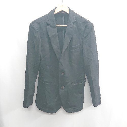◇ ⊇ COMME CA COMMUNE コムサコミューン ウール系 長袖 ジャケット サイズM ブラック レディース E 【1410100004553】