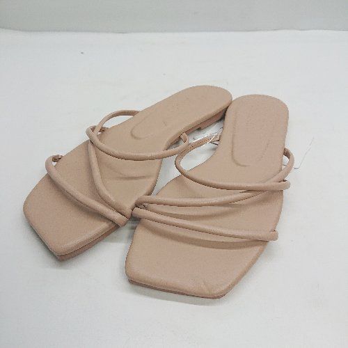 ◇ ⊂ ◎●未使用● miniministore サンダル サイズ37 ベージュ系 レディース E 【1410100011698】