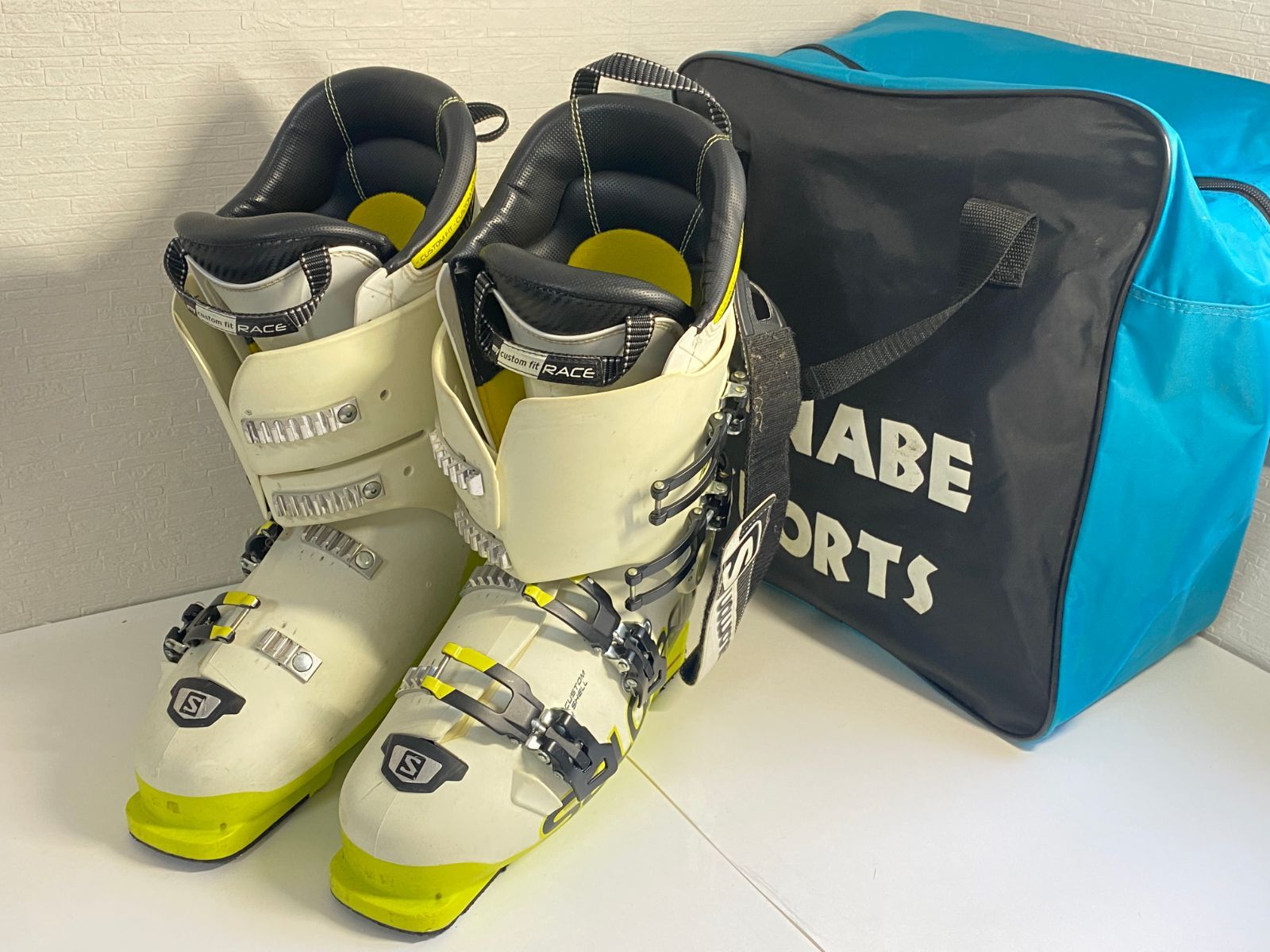 スキーブーツ SALOMON X-MAX120 スキー イエロー H A032913 M