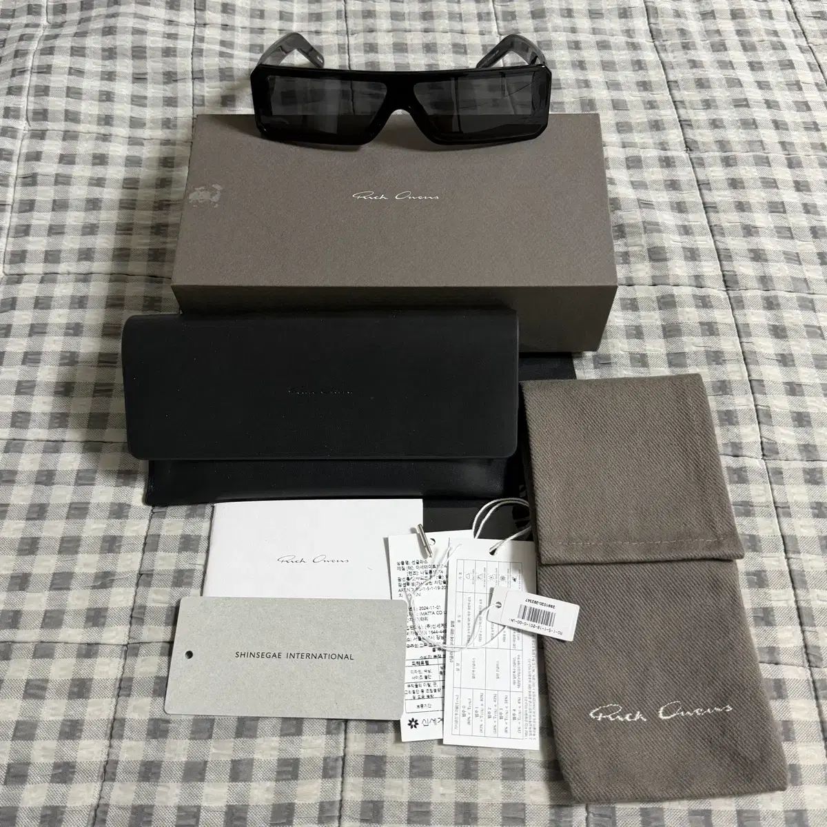 OS) RICK OWENS リックオウエンス GETH GUESS ゲス サングラス 