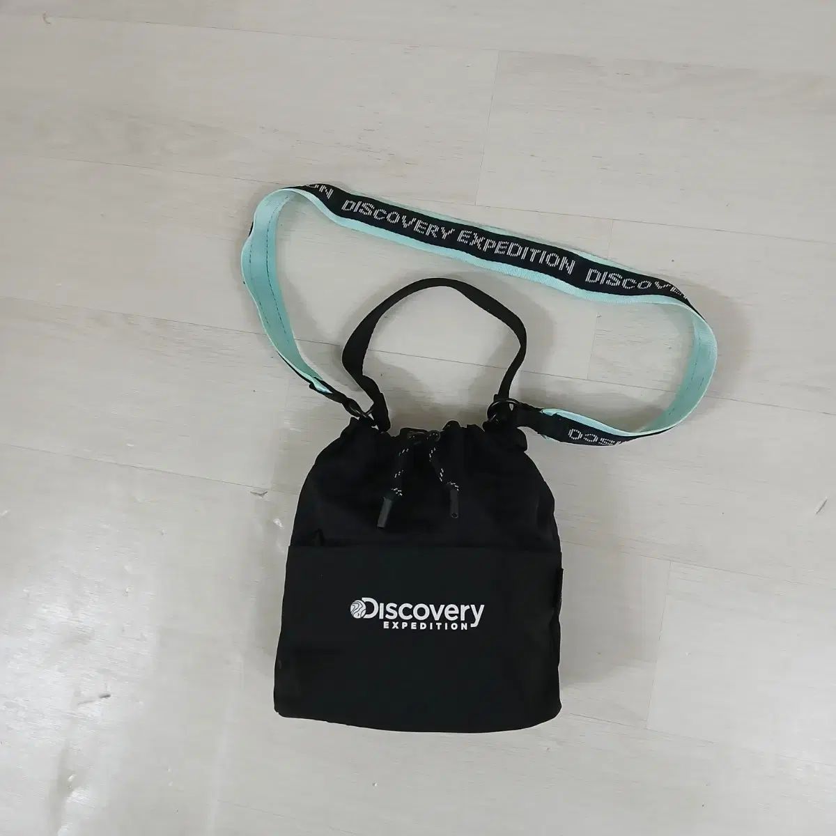 (未使用) DISCOVERY バケットバッグ ブラック クロスバック 正規品