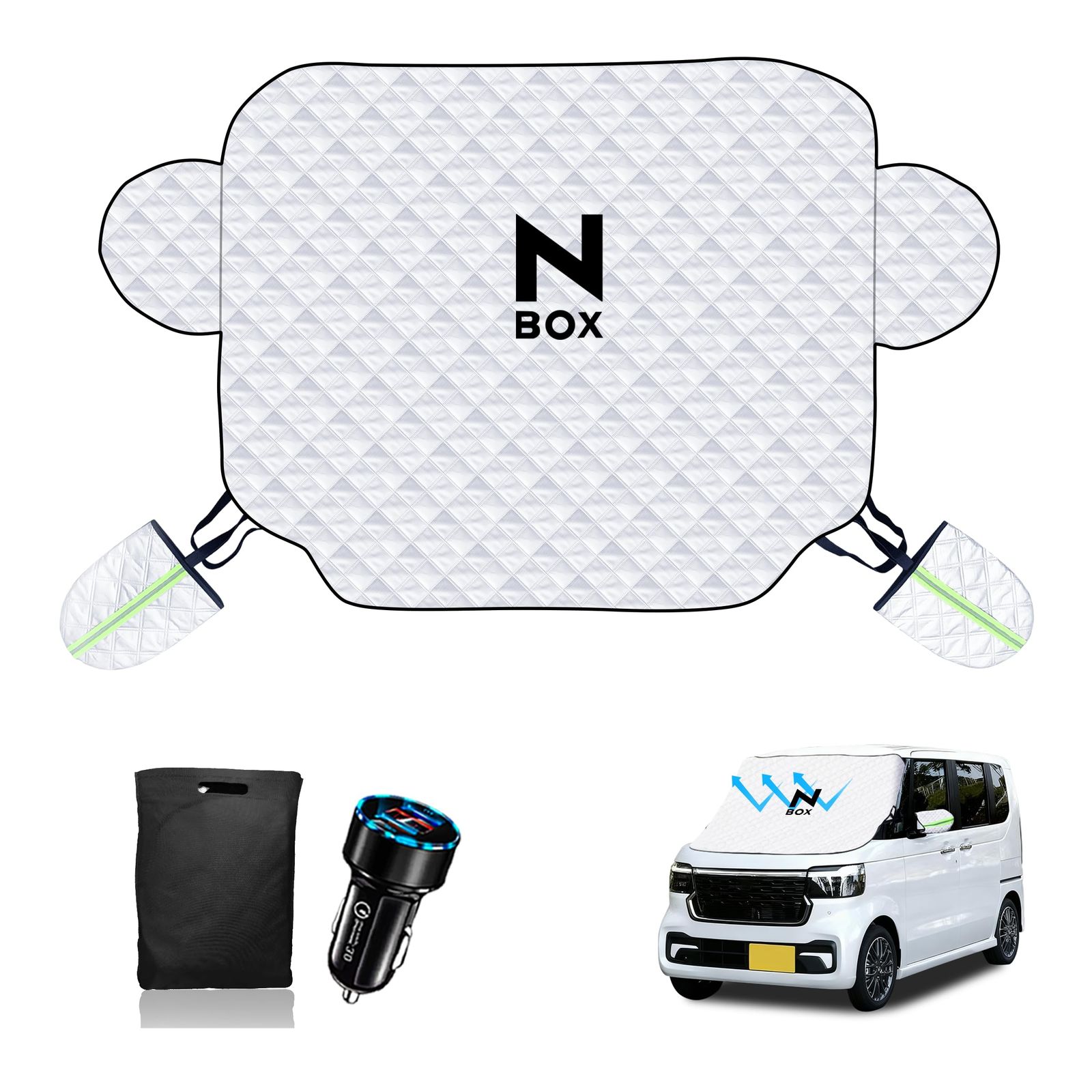 外付けタイプ・全面保護】エヌボックス N-BOX &カスタム JF3/4/5/6専用