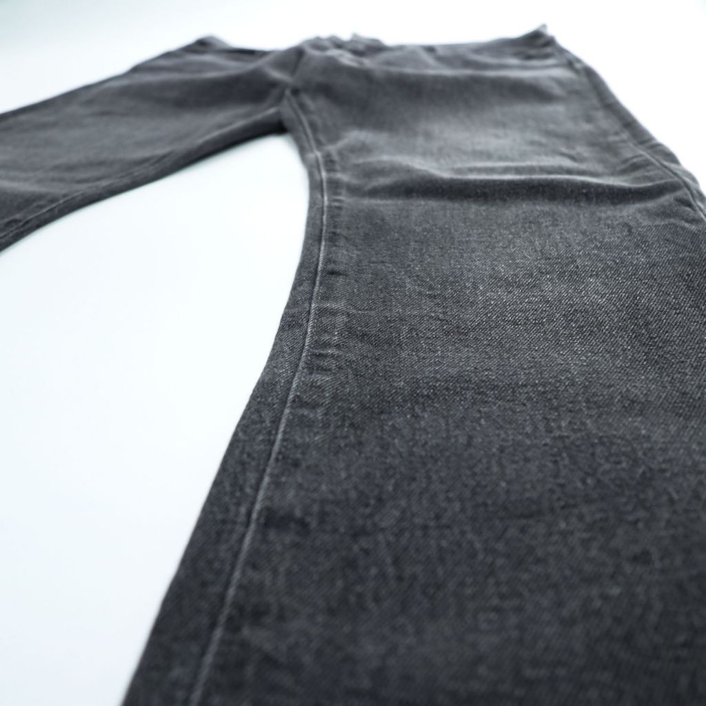 Levi's 505C ブラックデニム ジーンズ L ブラックフェード レザー