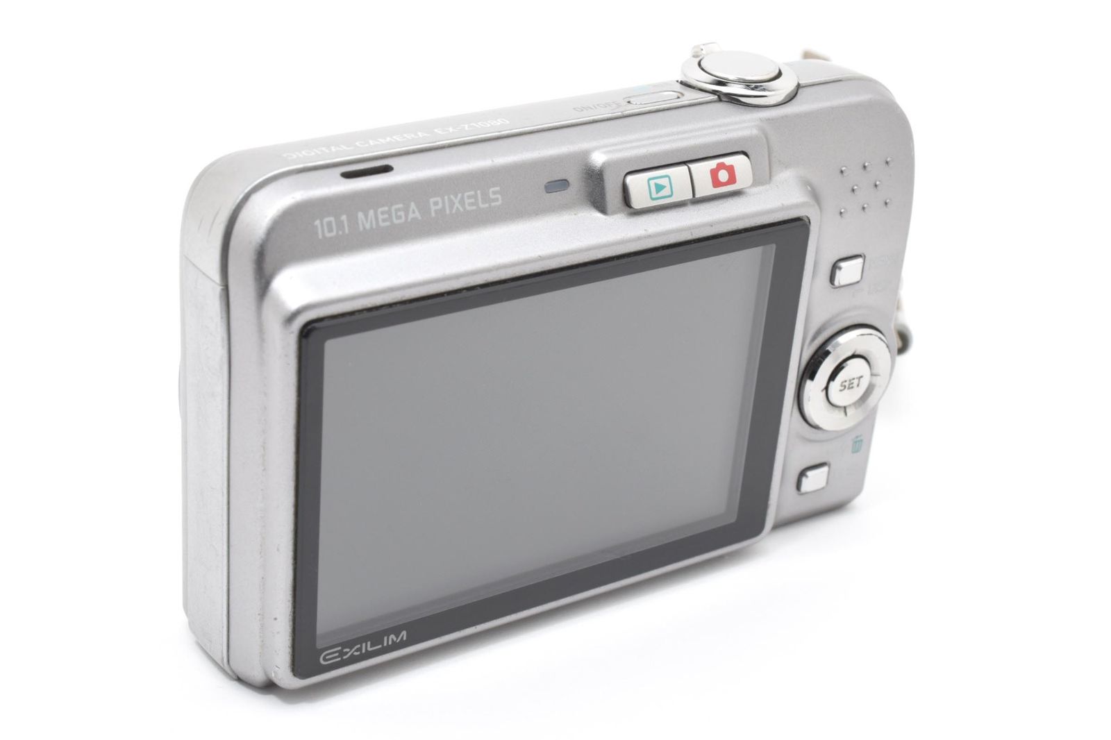 実用光学美品 箱あり Casio カシオ EX-Z1080 EXLIM グレー コンパクト