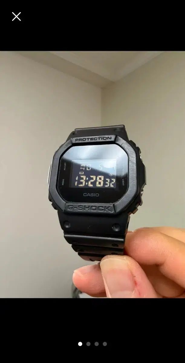 CASIO G-SHOCK DW-5600BB オールブラック 時計