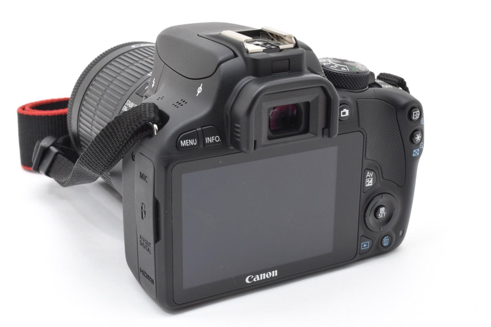 実用美品 箱あり Canon キャノン EOS KISS X7 シャッター数321枚と極小 /