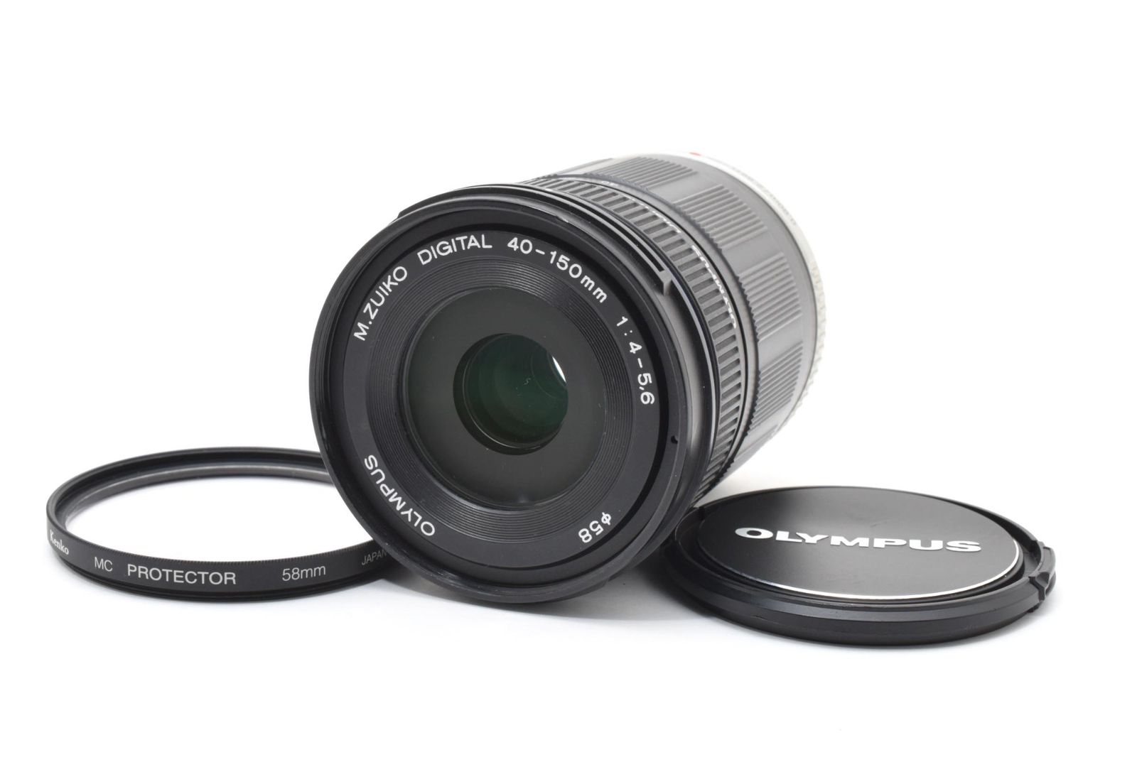 実用品 Olympus オリンパス M.ZUIKO DIGITAL 40-150mm 4-5.6 ED MSC 黒 ブラック AFレンズ #4175-4