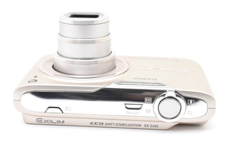 実用光学美品】箱あり Casio カシオ EXILIM EX-Z450 ゴールド