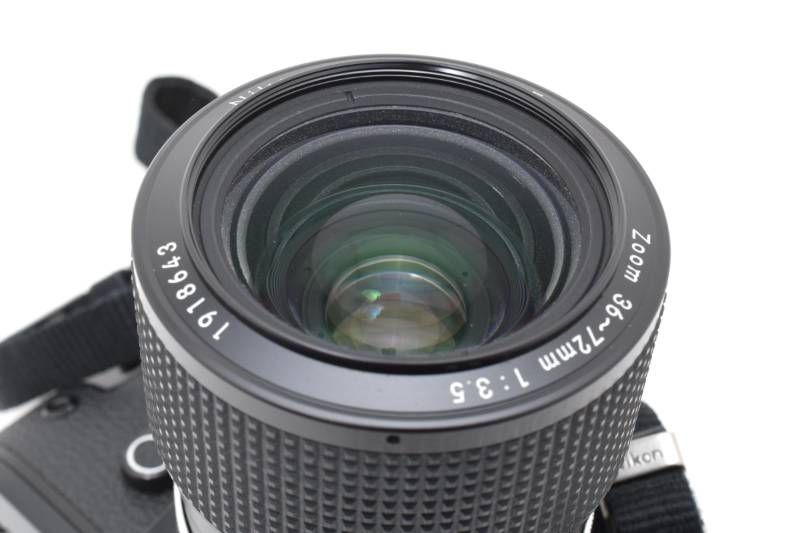 実用品】Nikon ニコン FG 黒 ブラック / SERIES E Zoom 36-72mm 3.5