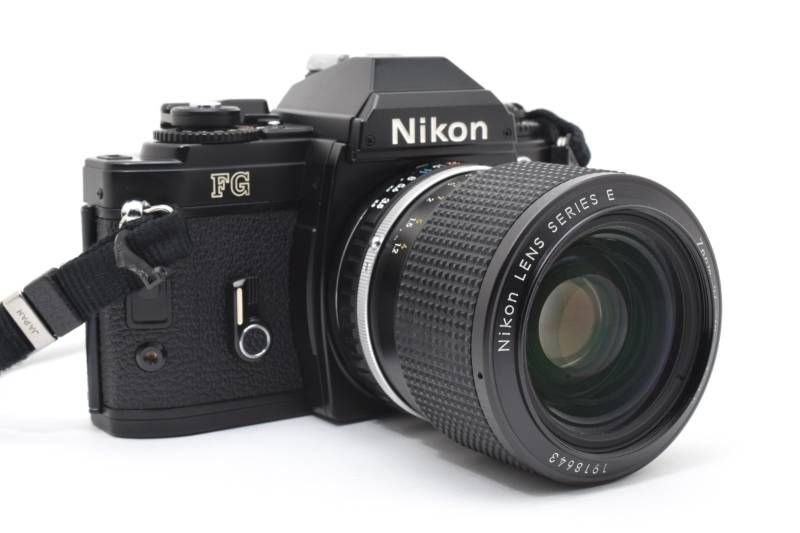 実用品】Nikon ニコン FG 黒 ブラック / SERIES E Zoom 36-72mm 3.5