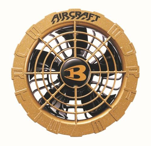 BURTLE バートル エアークラフト 2024年モデル ファンユニット メタリックゴールド AC08-2 72 Fe