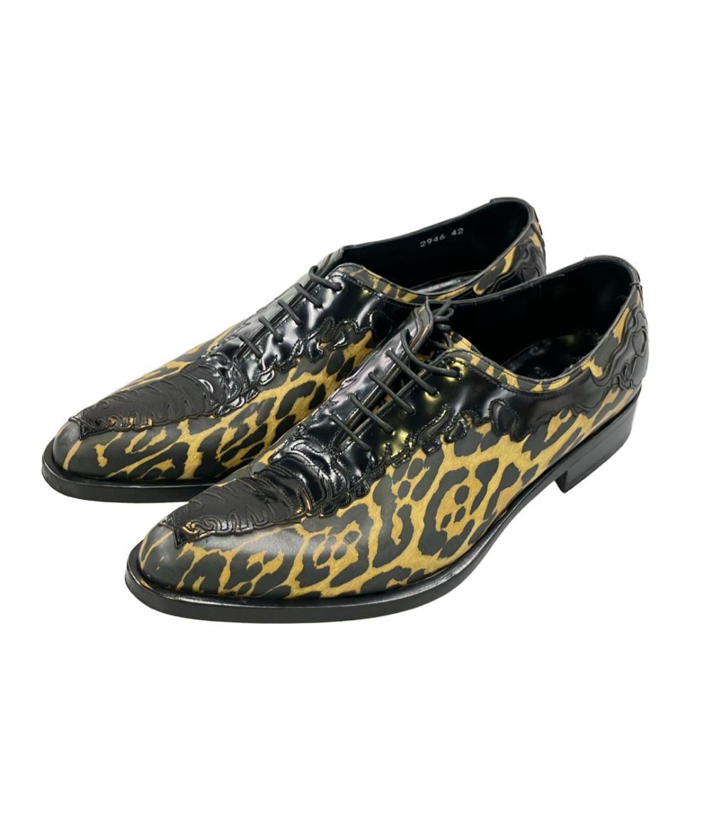 ジバンシィ ドレスシューズ ヒョウ柄 メンズ SIZE 42 (27.5cm) GIVENCHY