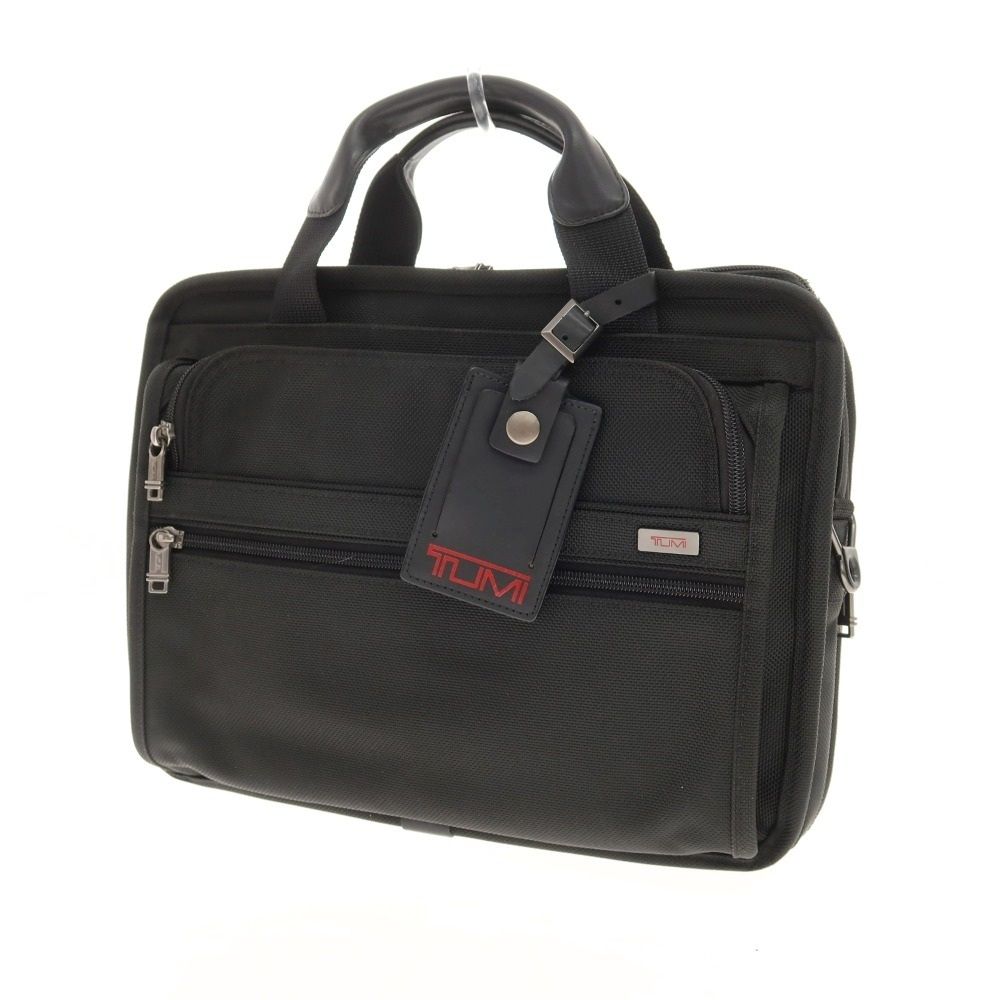【中古】トゥミ TUMI 26021D4 ナイロン ブリーフケース ブラック【WxH28】【メンズ】
