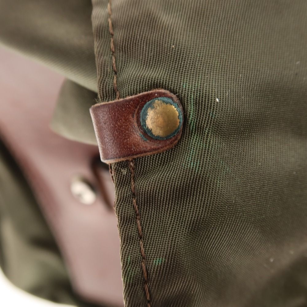 中古】フェリージ Felisi P3/1 ナイロン レザー ボストンバッグ