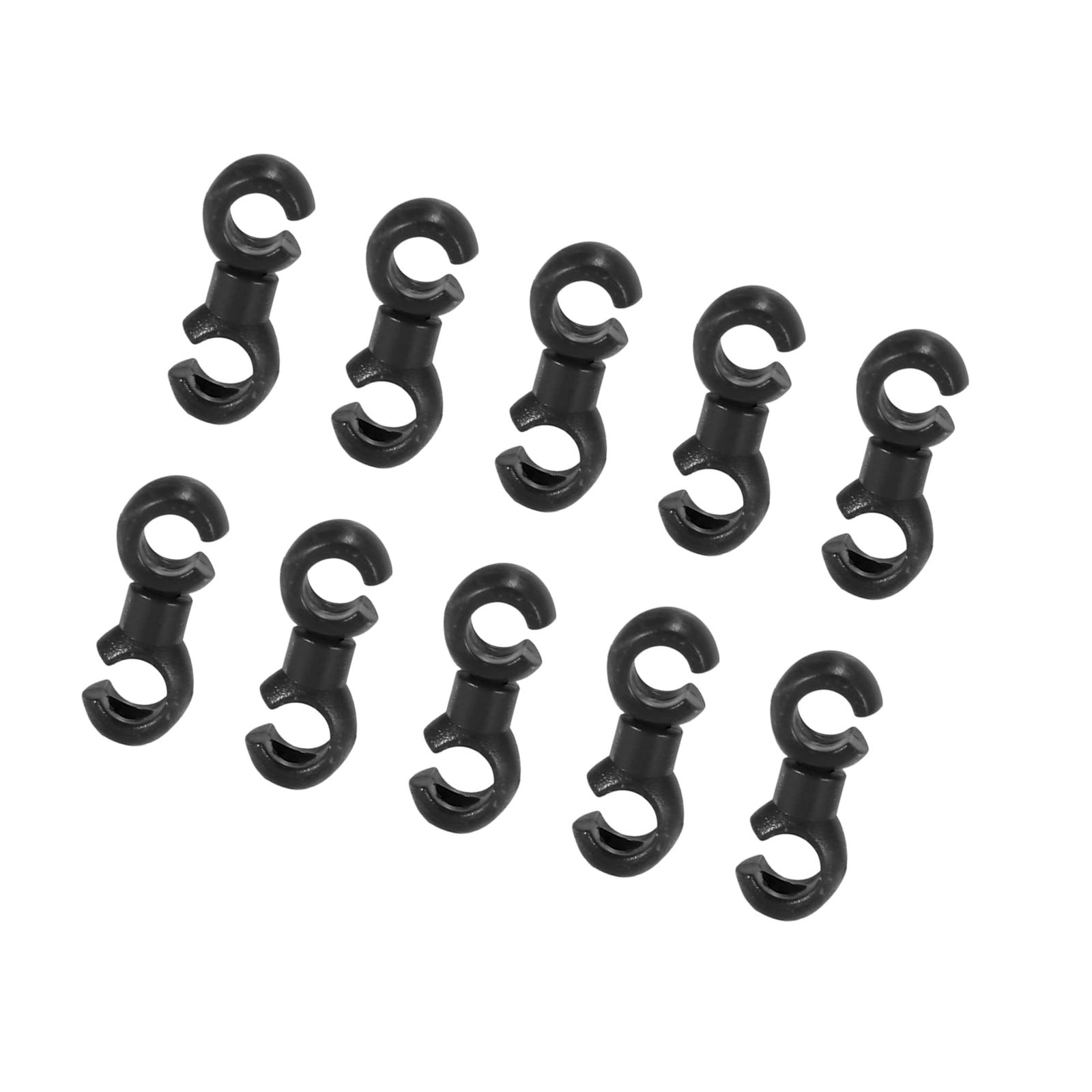 ACROPIX Brake Cable Clips S Clamp Mountain Bike Road Bike Black 10 Pcs