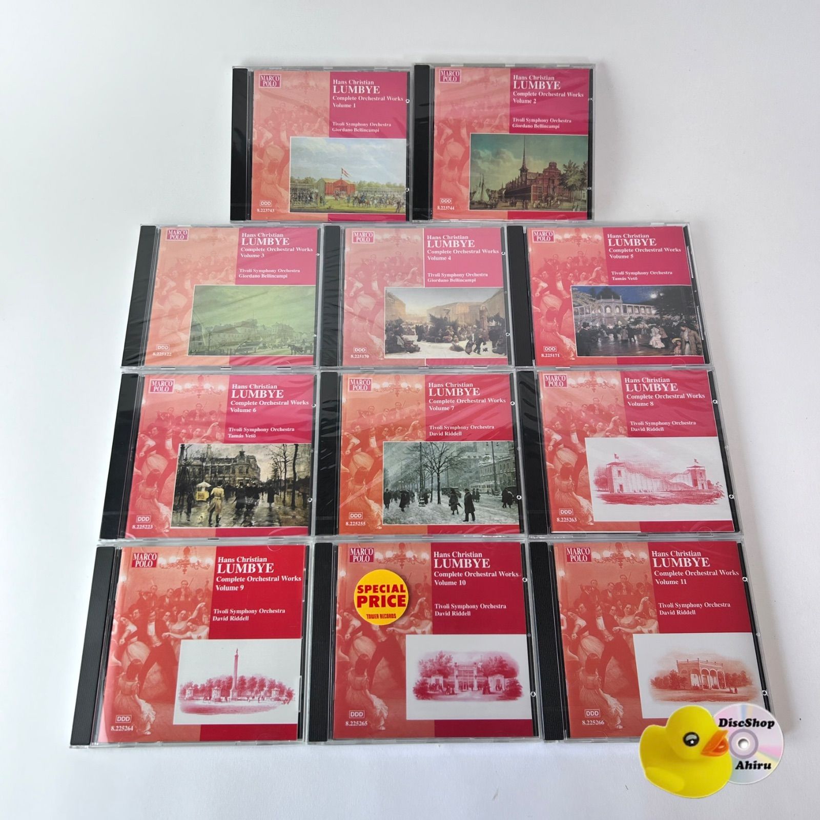Lumbye: Complete Orchestral Works Vol.1～Vol.11（Complete)（CD11本