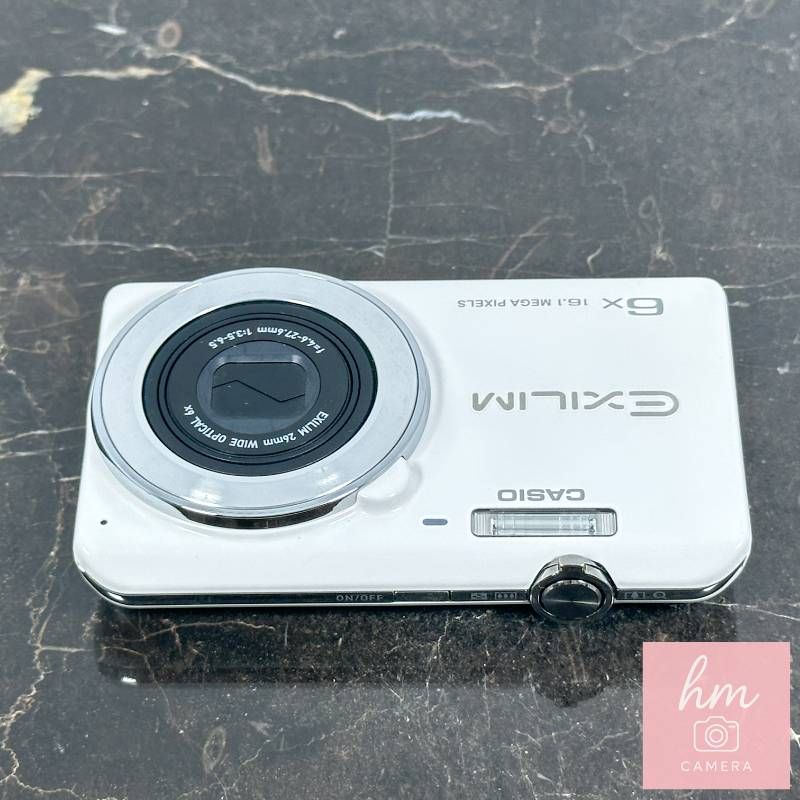 新入荷CASIO EXILIM EX-ZS26 ホワイト 1610万画素 光学6倍ズーム 広角