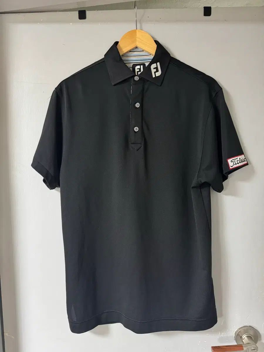 Titleist(タイトリスト) 半袖 (FootJoy フットジョイ コラボ) (プロ 様 在庫処分) (L)