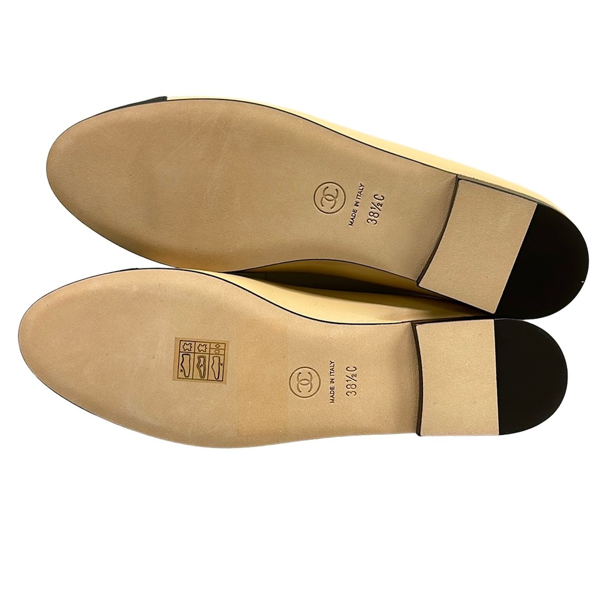 CHANEL(シャネル) フラットシューズ 38 1/2 C レディース美品 