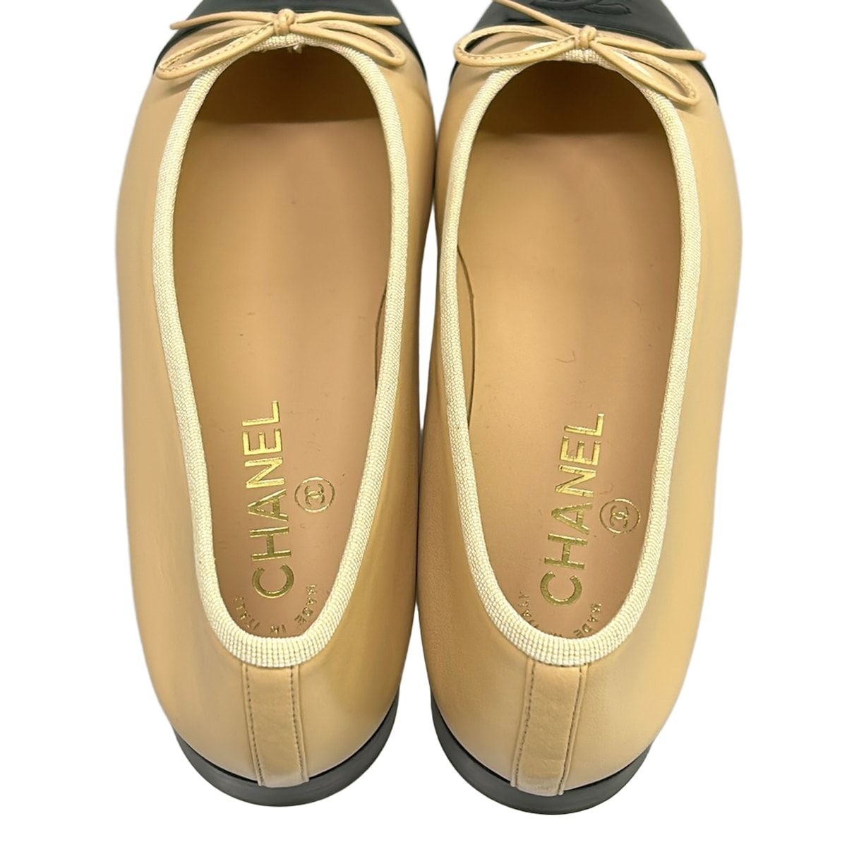 CHANEL(シャネル) フラットシューズ 38 1/2 C レディース美品 
