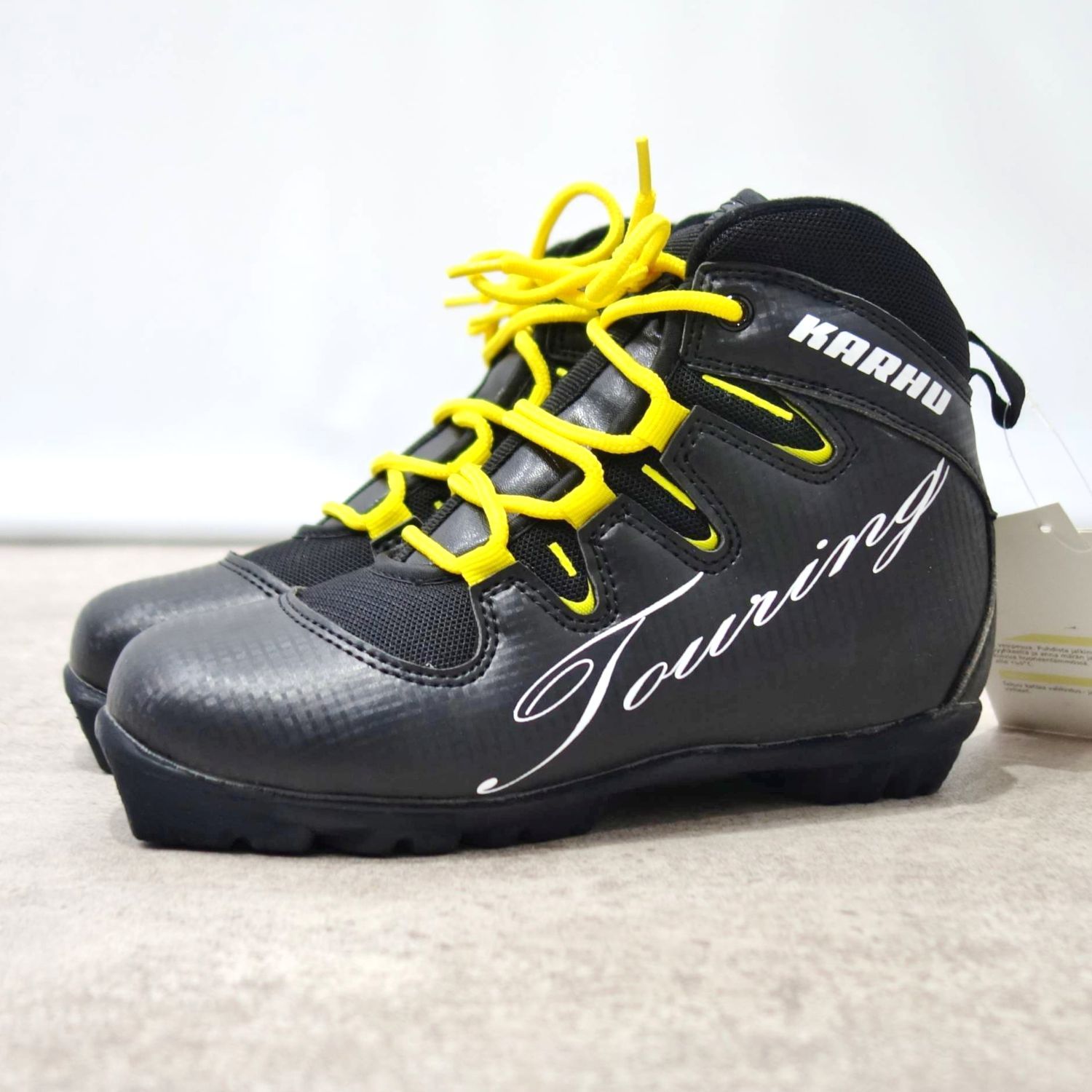 未使用 カルフ KARHU ツーリング クロスカントリー スキーブーツ ブラック