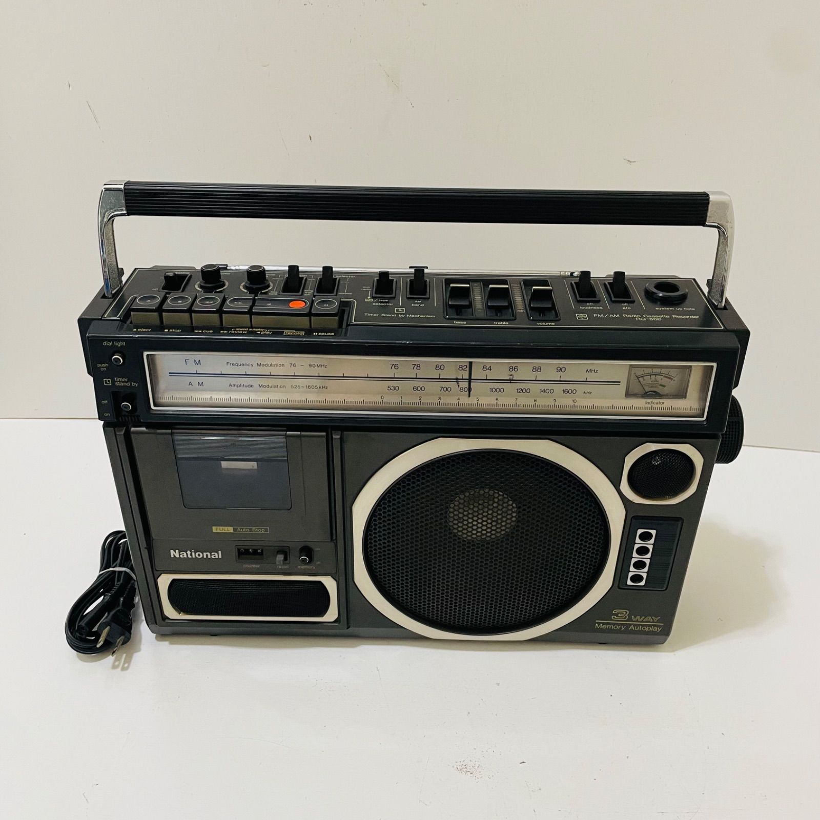 4 National RQ-568 ラジカセ ナショナル FM AM ラジオ 4 National RQ-568 ラジカセ ナショナル FM AM ラジオカセット