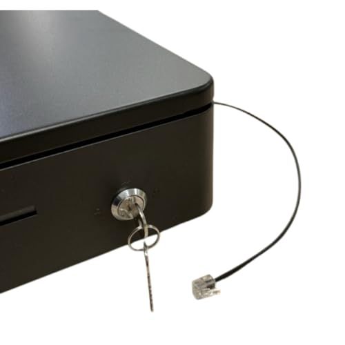 キャッシュドロア(黒） 和信テック WS-330 コンパクト 自動＆手動