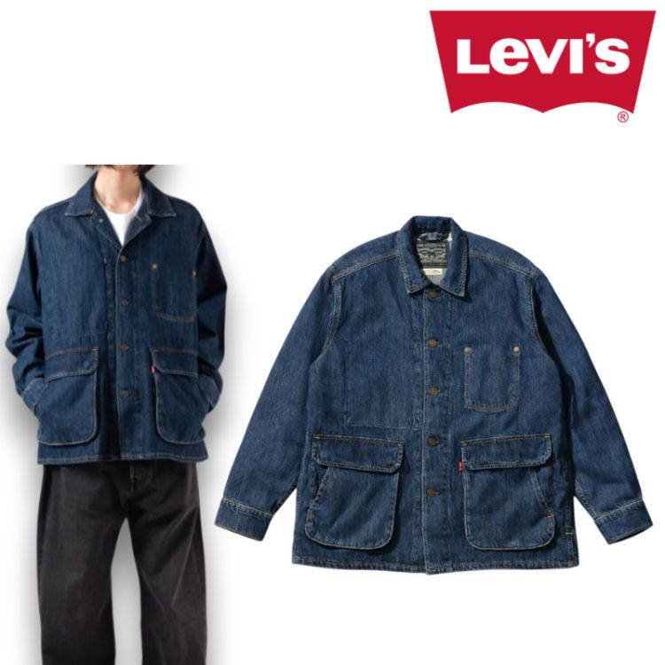 Levi's エンジニアード ジャケット 濃紺　新品未使用 リーバイス Levi's デニムエンジニアジャケット DENIM ENGINEER JACKET