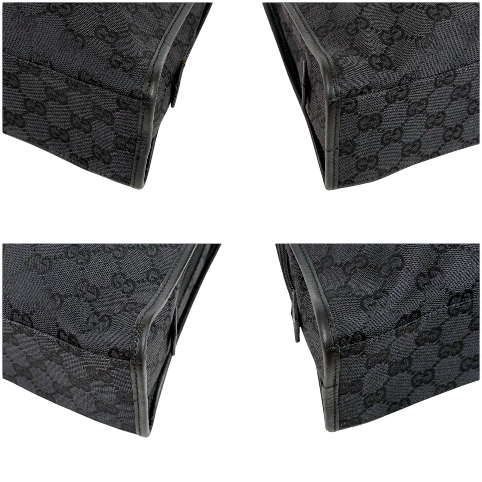 グッチ GUCCI ジャッキー ハンドバッグ ミニトートバッグ ブラック 黒