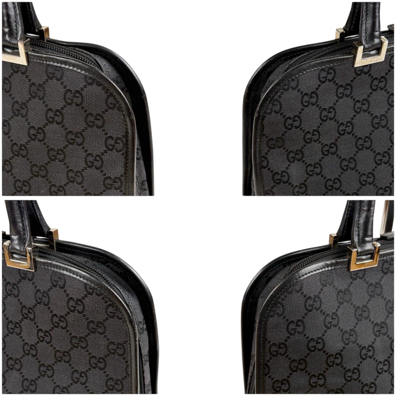 グッチ GUCCI ジャッキー ハンドバッグ ミニトートバッグ ブラック 黒