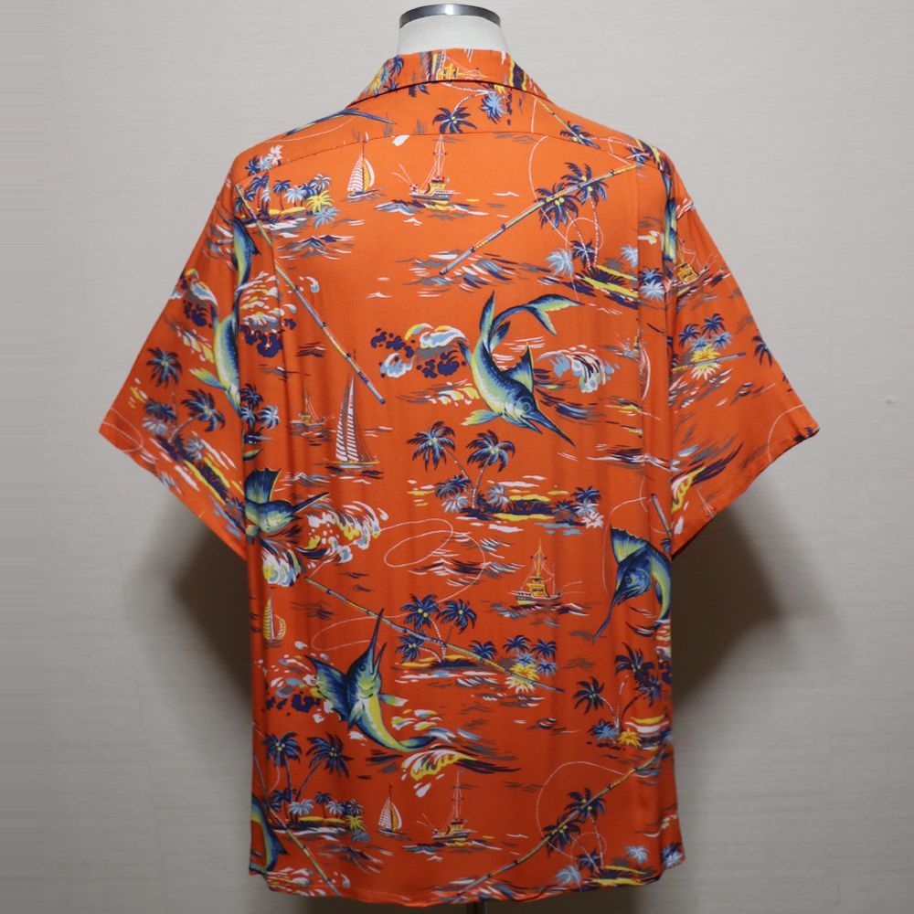 ラルフローレン】シャツ メンズ 90s レーヨン アロハシャツ XL 美品