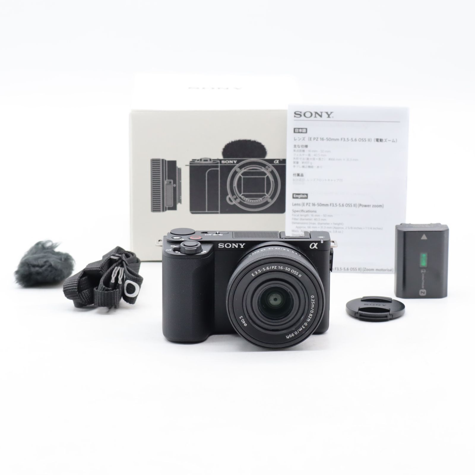 SONY ZV-E10M2 パワーズームレンズキット ブラック ZV-E10M2K #5111