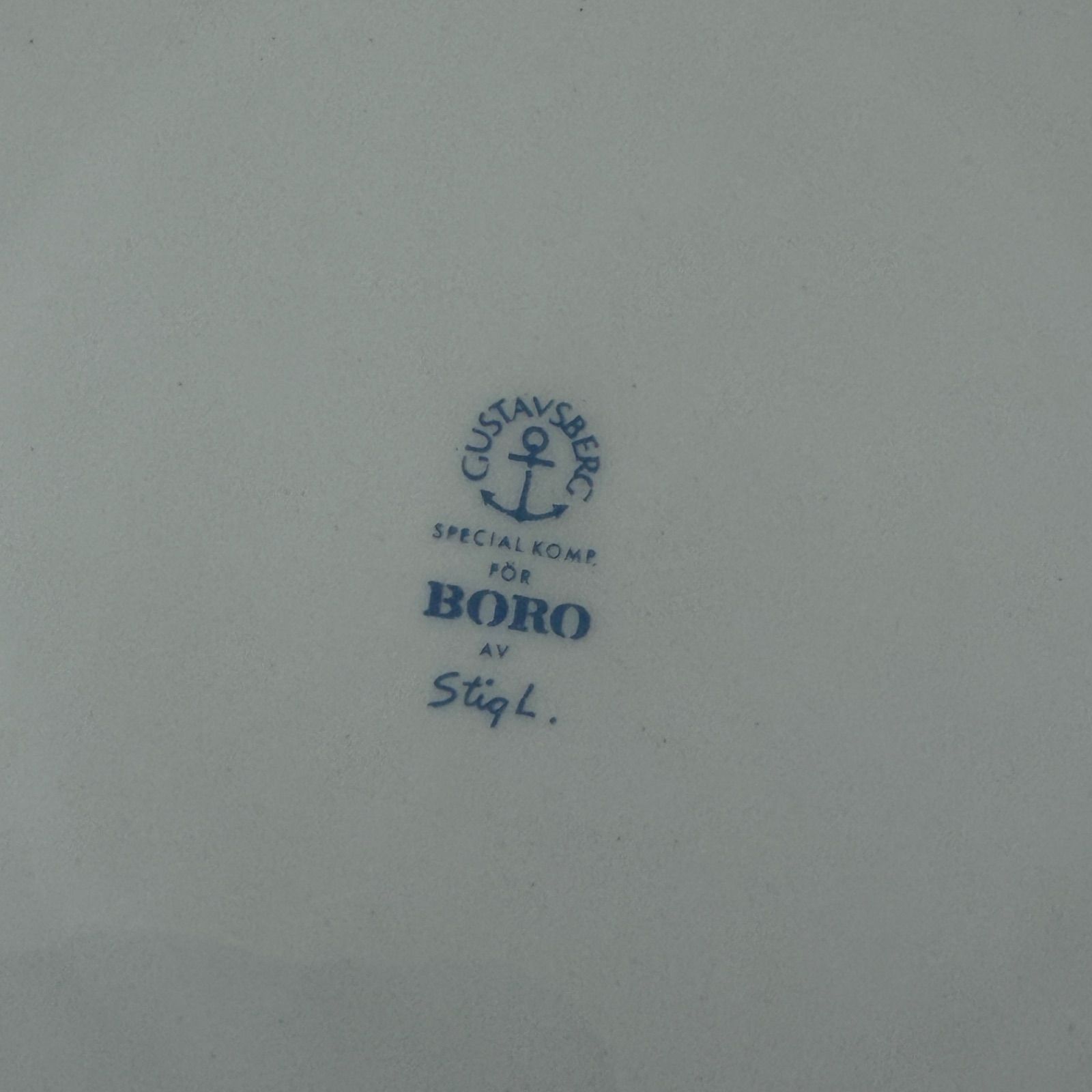 Stig Lindberg Boro カップアンドソーサー Gustavsberg ボロ 陶器