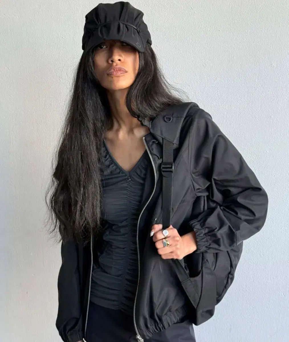 ミスチーフ MESH DUCKBILL CAP-BLACK