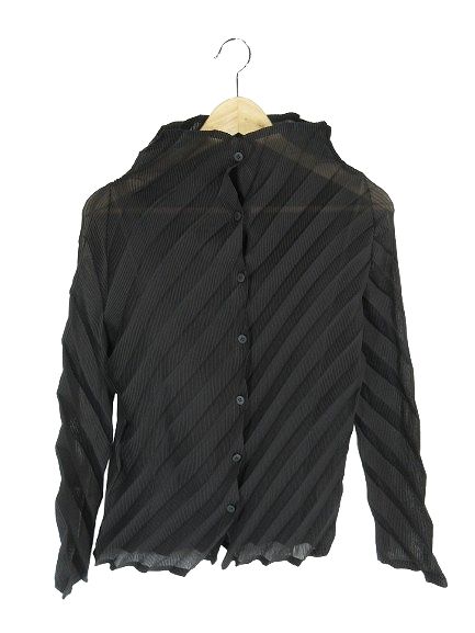 ミーイッセイミヤケ me ISSEY MIYAKE MI53FO152 シャツ ブラウス 長袖