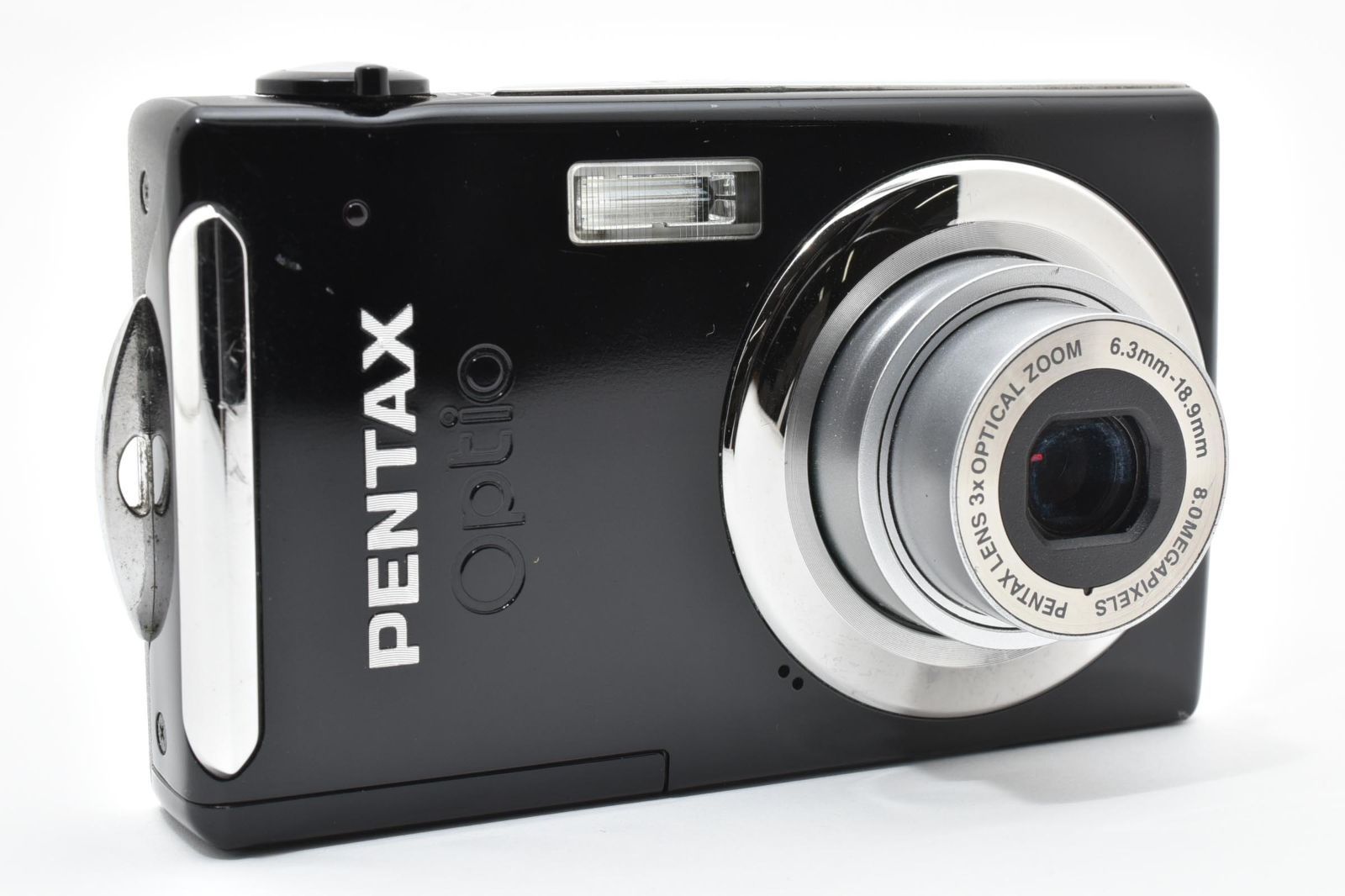 ☆良品☆ ペンタックス PENTAX Optio V10 ブラック 【CCDセンサー・厚