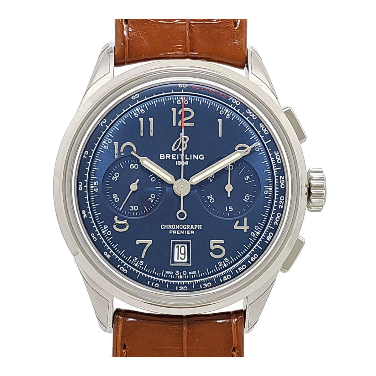 ブライトリング プレミエ B01 クロノグラフ 42 AB0145 自動巻き ステンレススティール メンズ BREITLING【中古】 【時計】