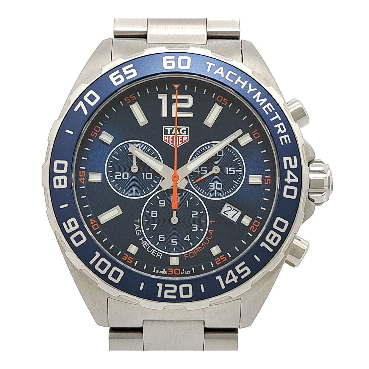 タグホイヤー フォーミュラ1 クロノグラフ CAZ1014 クオーツ ステンレススティール メンズ TAG HEUER【中古】 【時計】