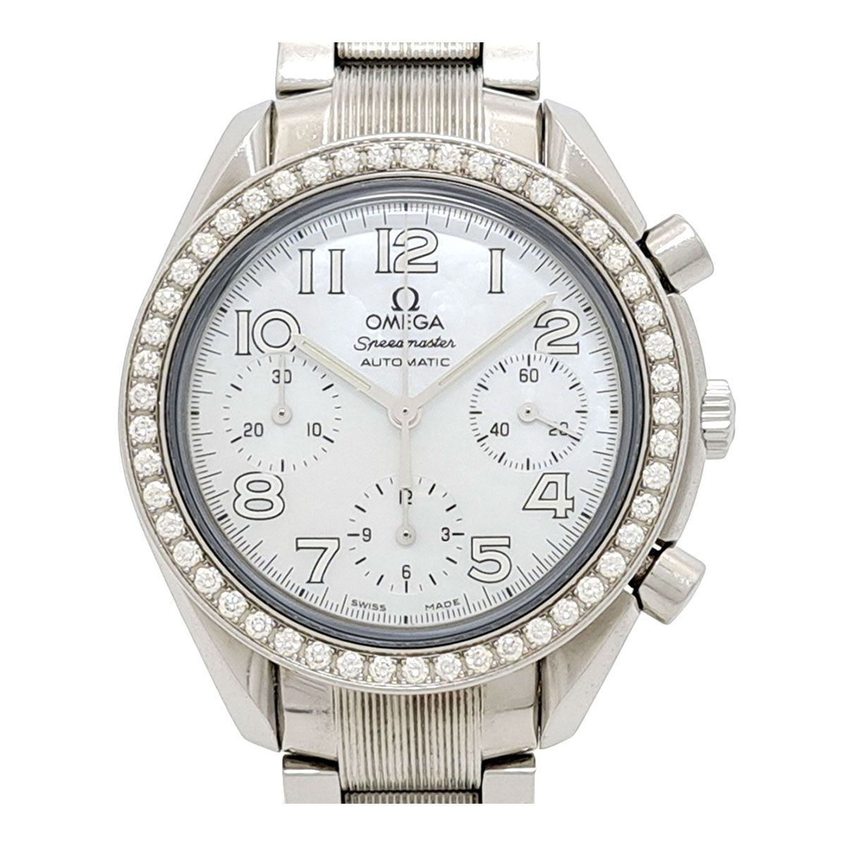 オメガ スピードマスター リデュースド クロノグラフ 3515.71 自動巻き ステンレススティール メンズ ボーイズ OMEGA【中古】 【時計】