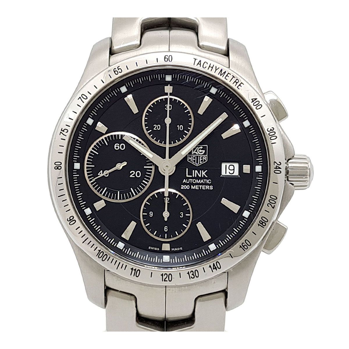 タグホイヤー リンク クロノグラフ CJF2110.BA0594 自動巻き ステンレススティール メンズ TAG HEUER【中古】 【時計】