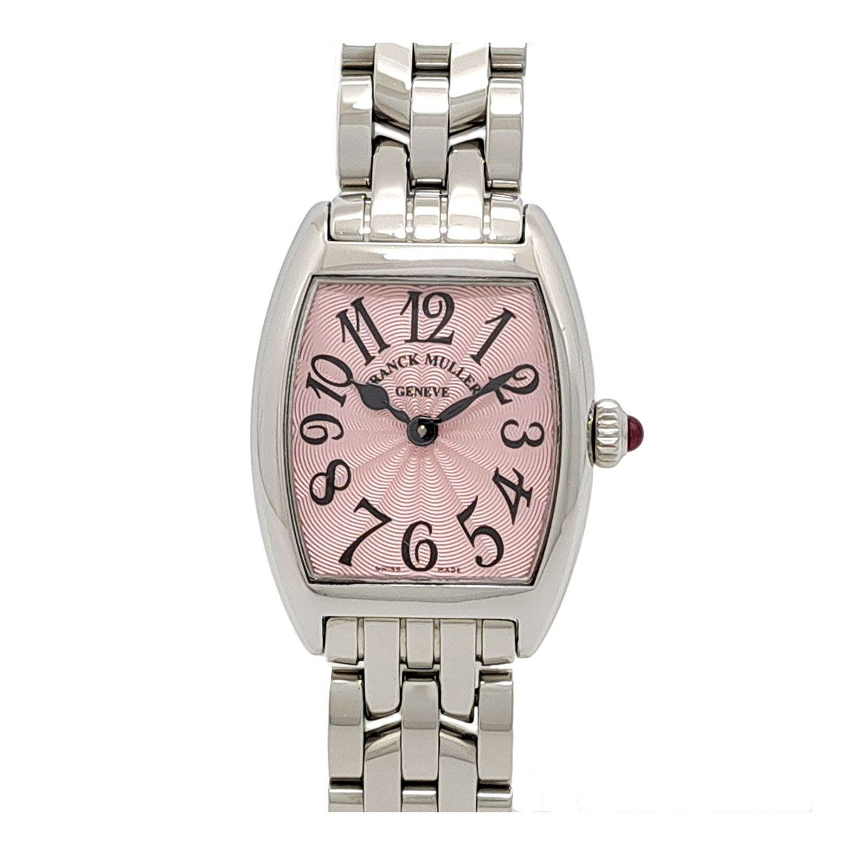 フランクミュラー トノーカーベックス 2252QZ クオーツ ステンレススティール レディース FRANCK MULLER【中古】 【時計】