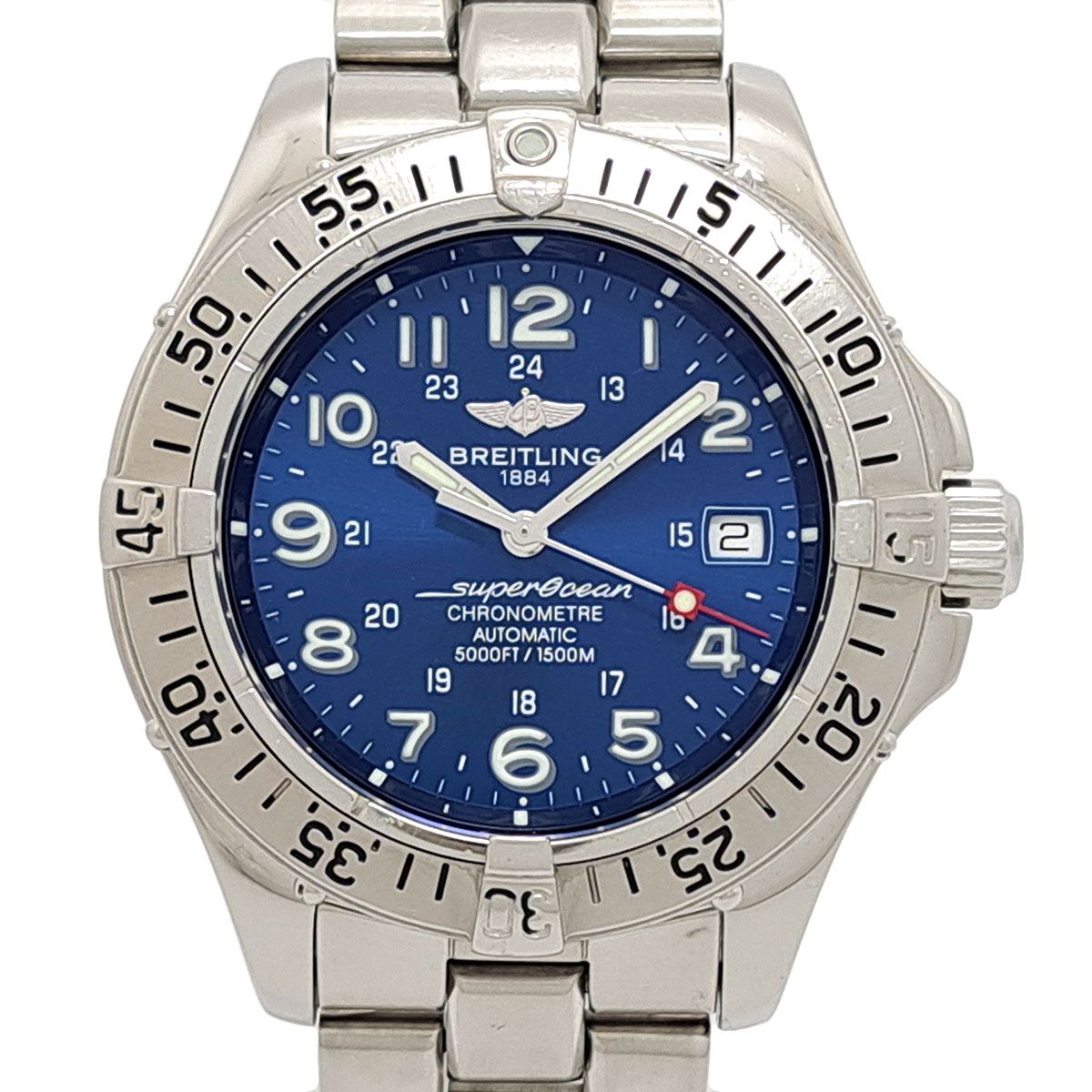 ブライトリング エアロマリン スーパーオーシャン A17360 自動巻き ステンレススティール メンズ BREITLING【中古】 【時計】
