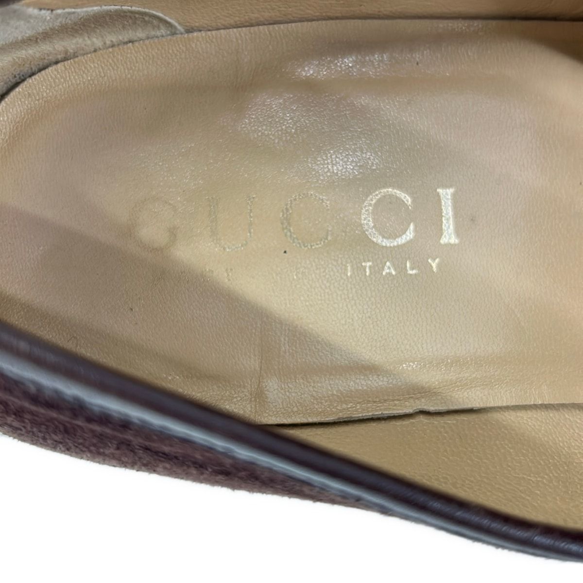 GUCCI(グッチ) ローファー 42 E メンズ ホースビット 110 0009 